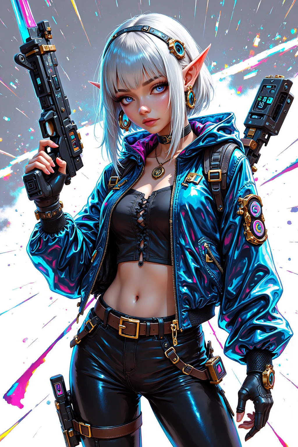 B_Cyberpunk Fantasy Style_Character Design Creation v1.0