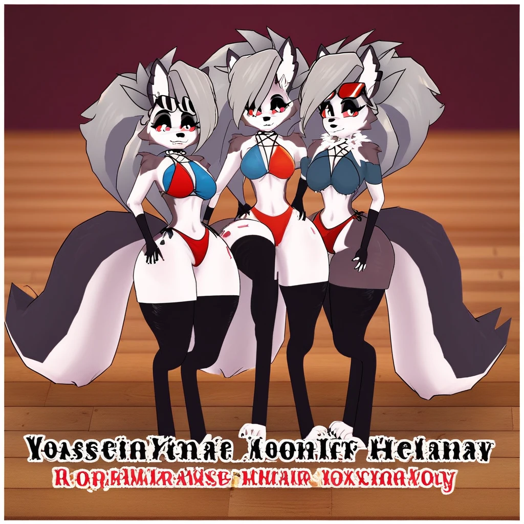 Loona (Helluva Boss) - Shadsterwolf Style | Pony + IL V1 - Pony