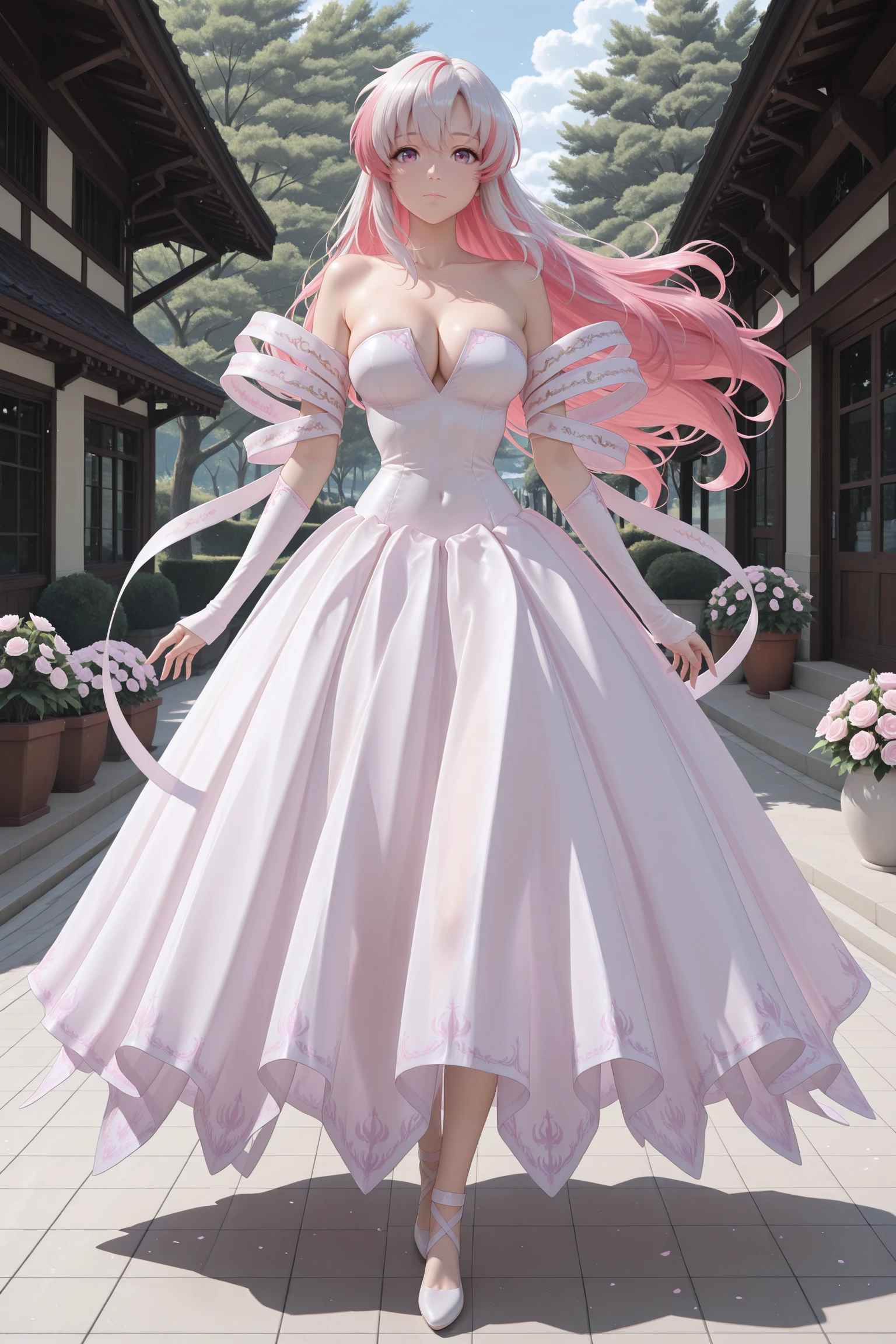 Lacus Clyne's Wedding Gown from Gundam SEED (Shirowalker version) v1.0 Illustrious