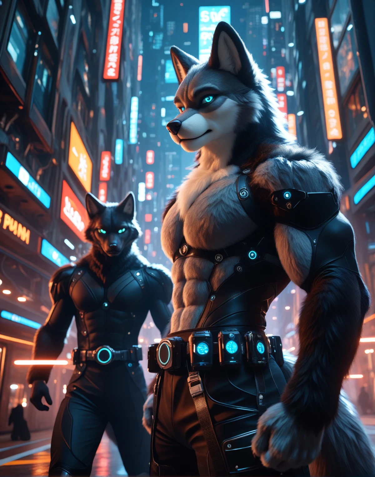 Unreal Furry Cinematic Fursuit XL ILv1