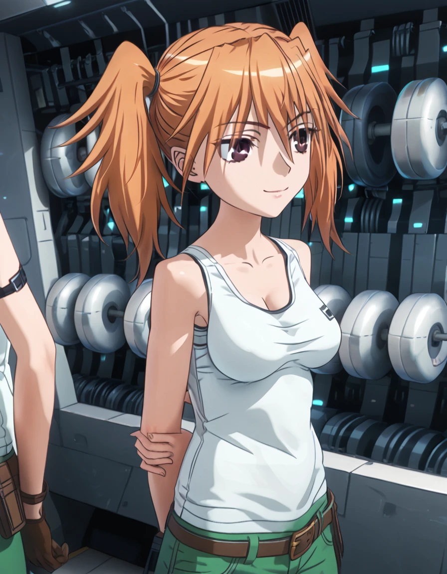 score_9, score_8_up, score_7_up, ArpeggioofBlueSteel_Iori, standing, arms behind back, soft smile