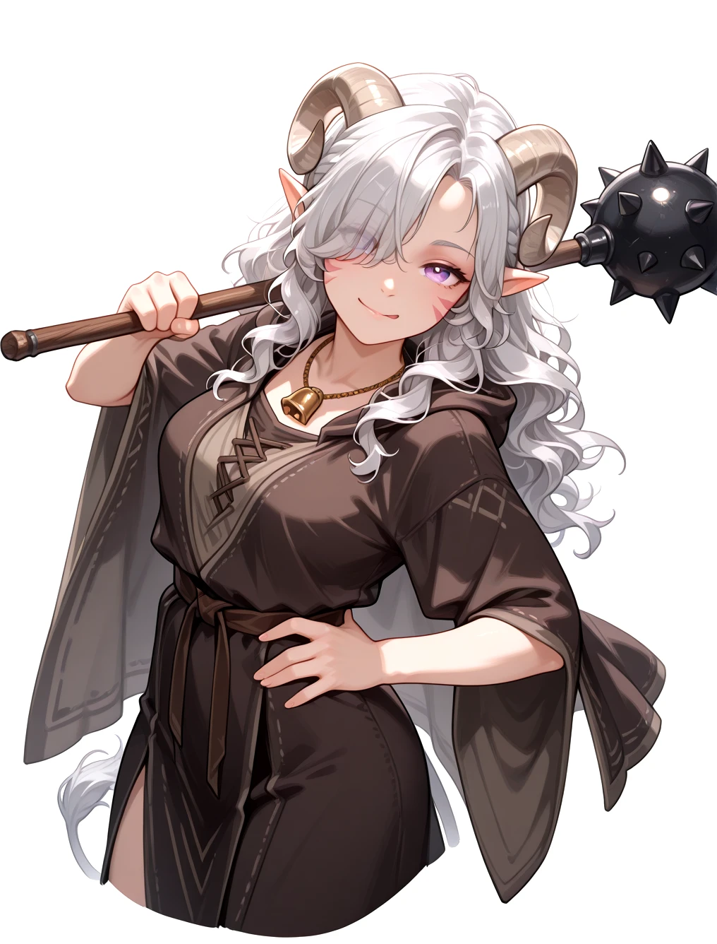 Spiked mace Illustrious