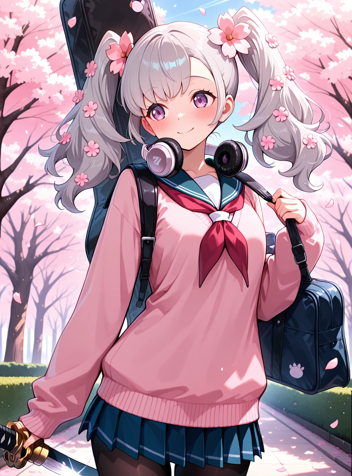 【battle cats / にゃんこ大戦争】Kazehaya_Sakura/ 風隼さくら v1.0