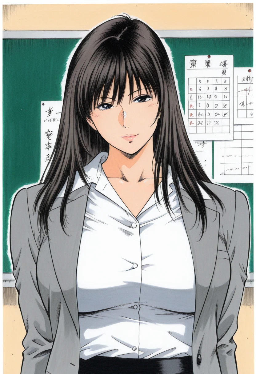 Natsuko Fujishima (Dorei Jokyoushi Mashou no Curriculum by Ryuichi Hiraoka) V1