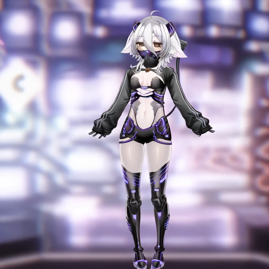 Henya - cyberpunk outfit V1