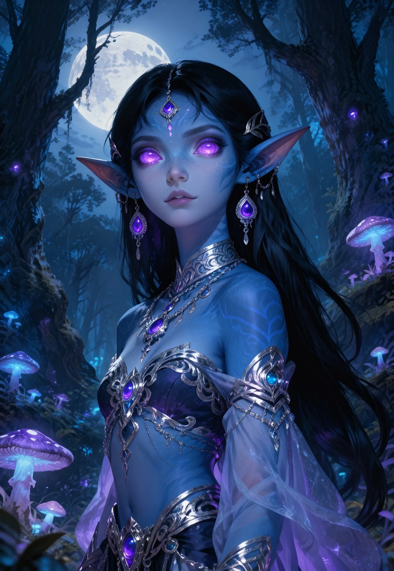 Night elf (WOW) pony V1