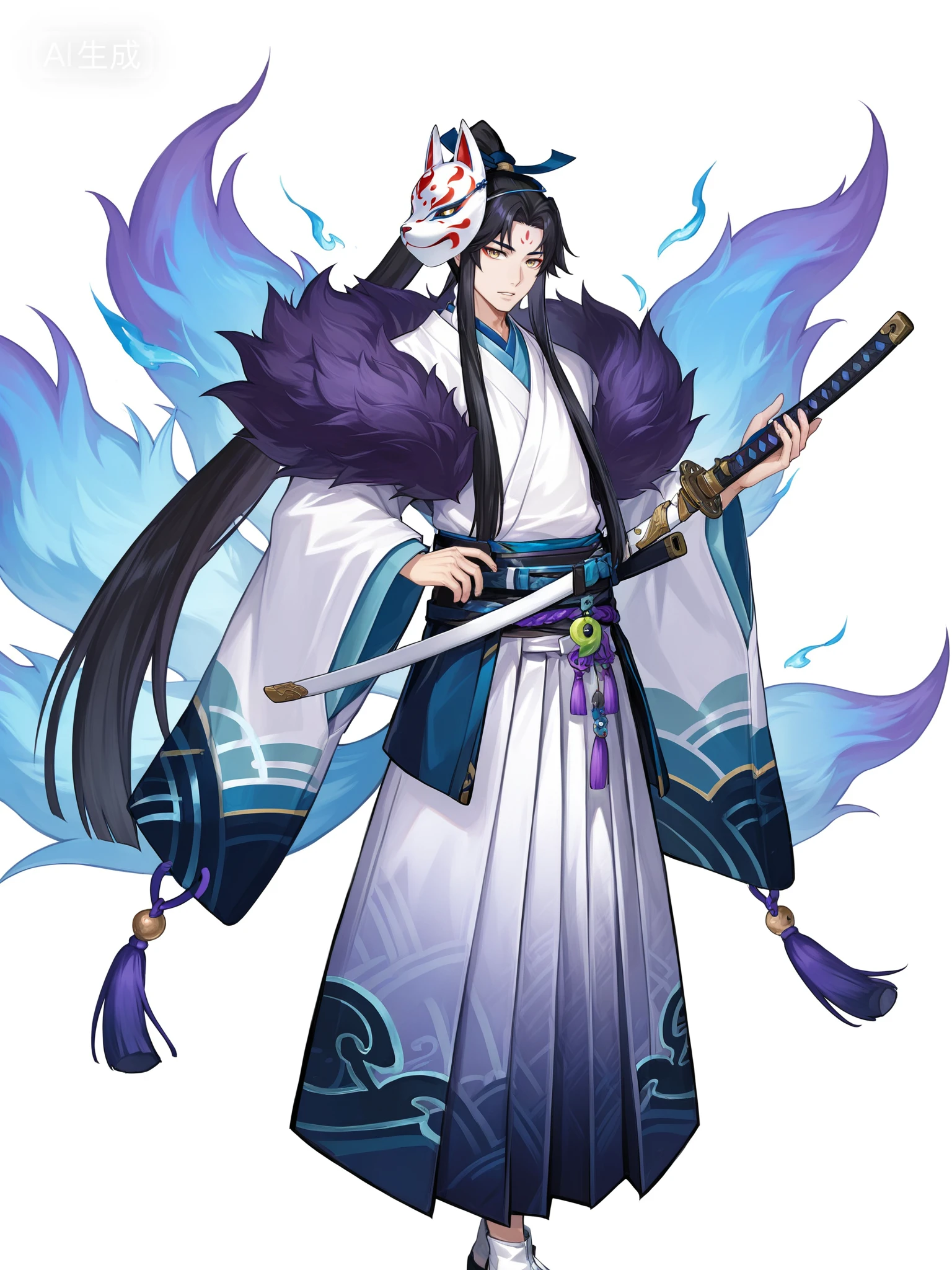 HEZI_ Character Design in the Style of Onmyoji xl - SeaArt AI Model