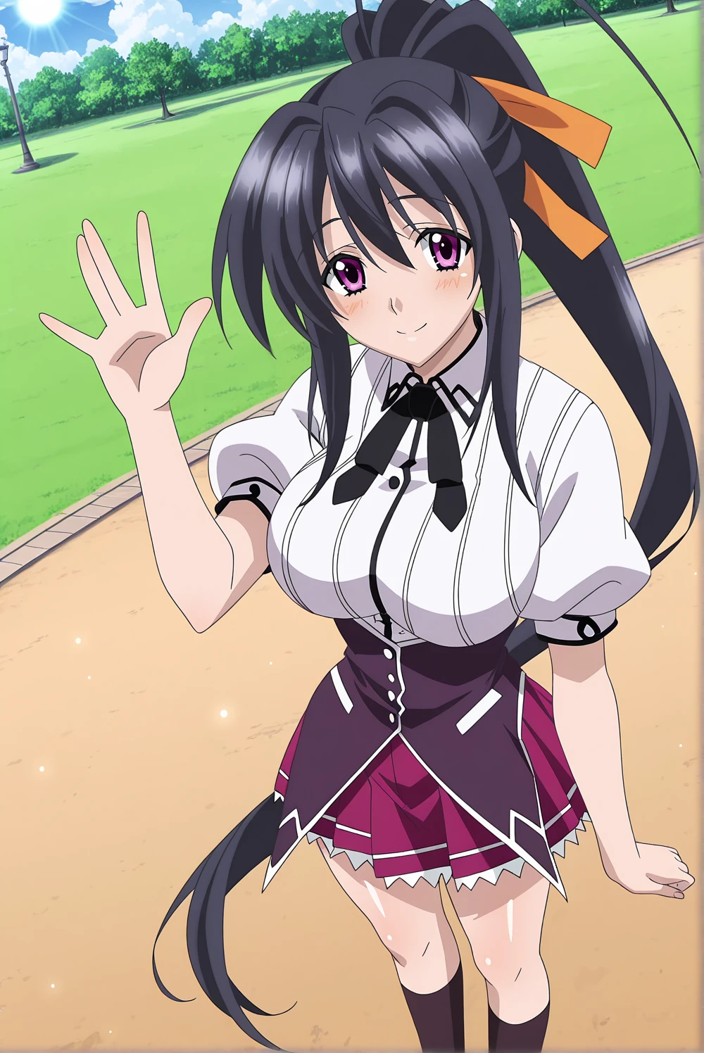 Akeno Himejima - High School DxD - Illustrious - All trainable outfits! Classic