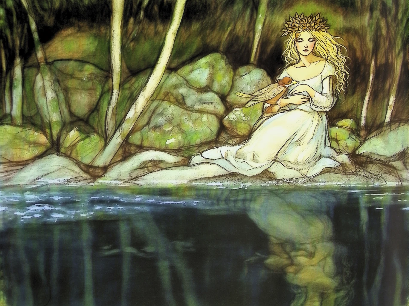 Rebecca Guay style lora. v2.0 - Qwen Image