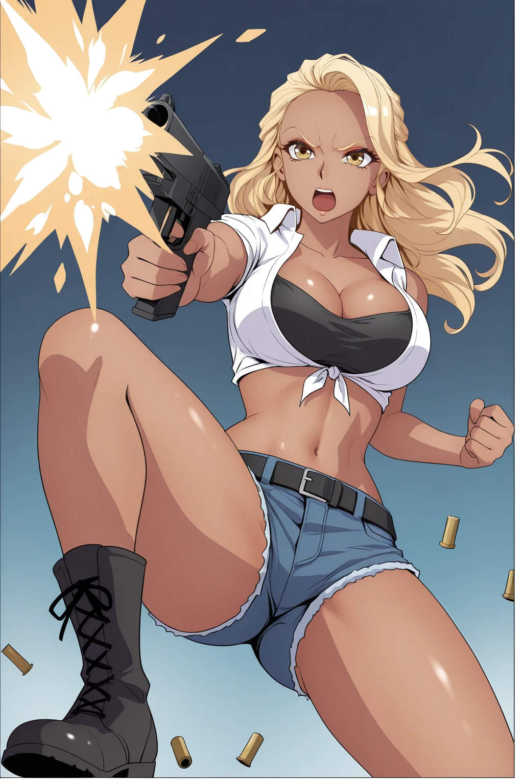 Crescent Moon Sandino from Magical Girl Spec Ops Asuka (Anime) | Illustrious / NoobAI v1.0