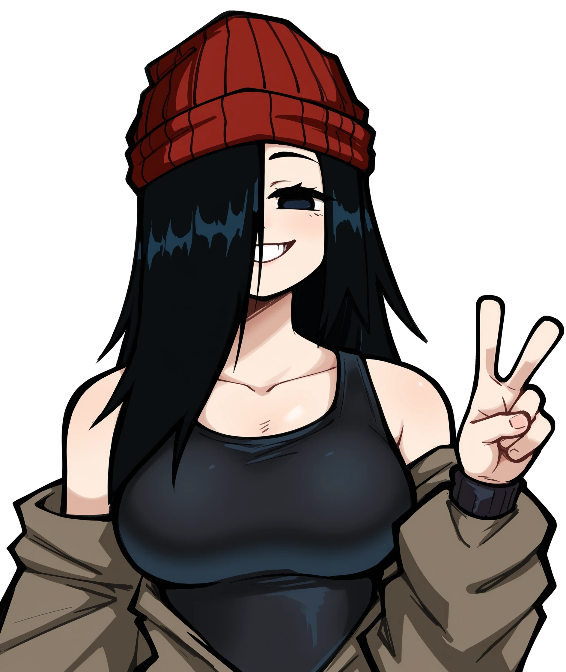 Newgrounds Girl / Nori - Baasng artist OC - Newgrounds/Friday night Funkin' v1.0