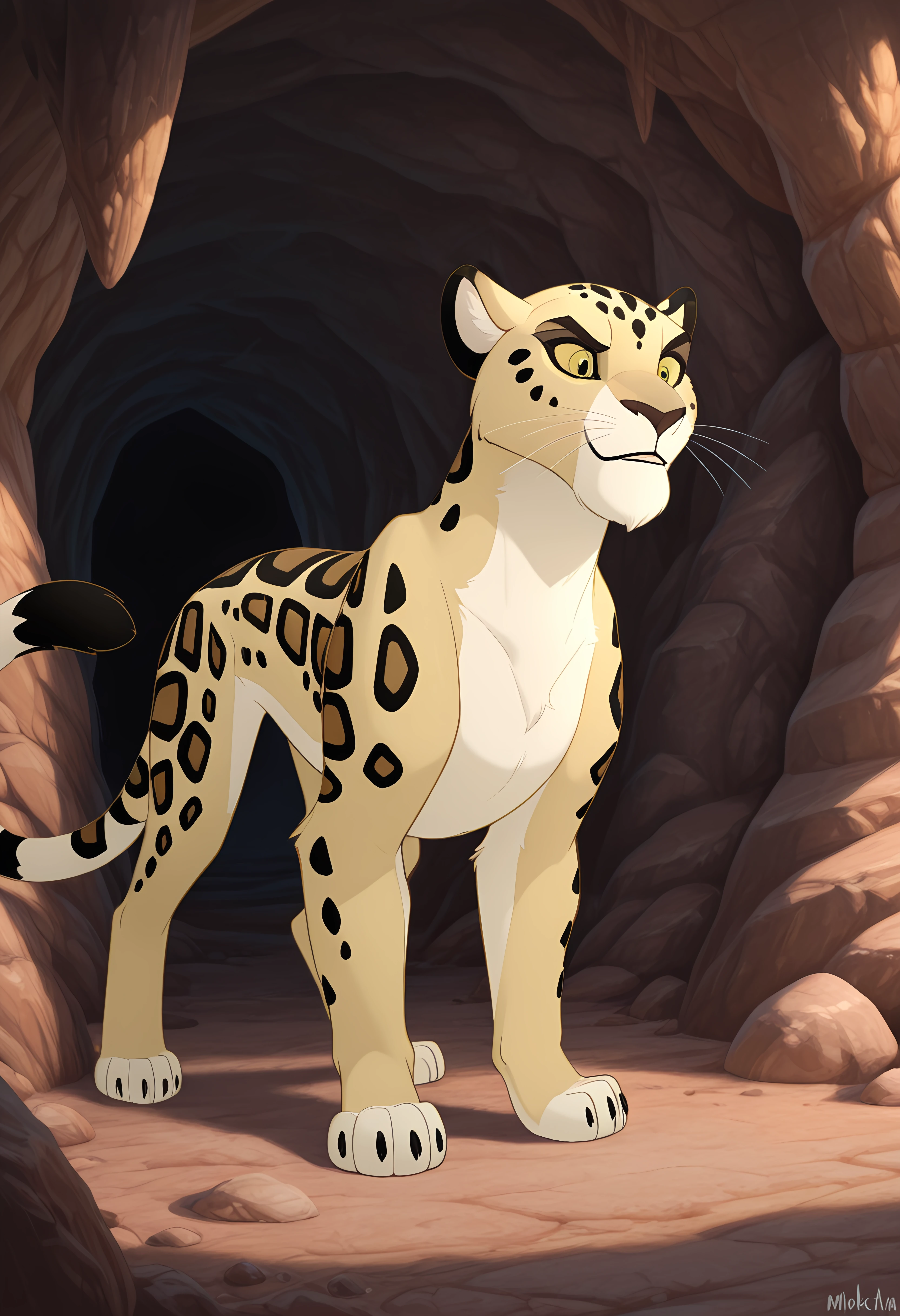 Furry Anthro Lora: Makucha (Lion Guard) V1