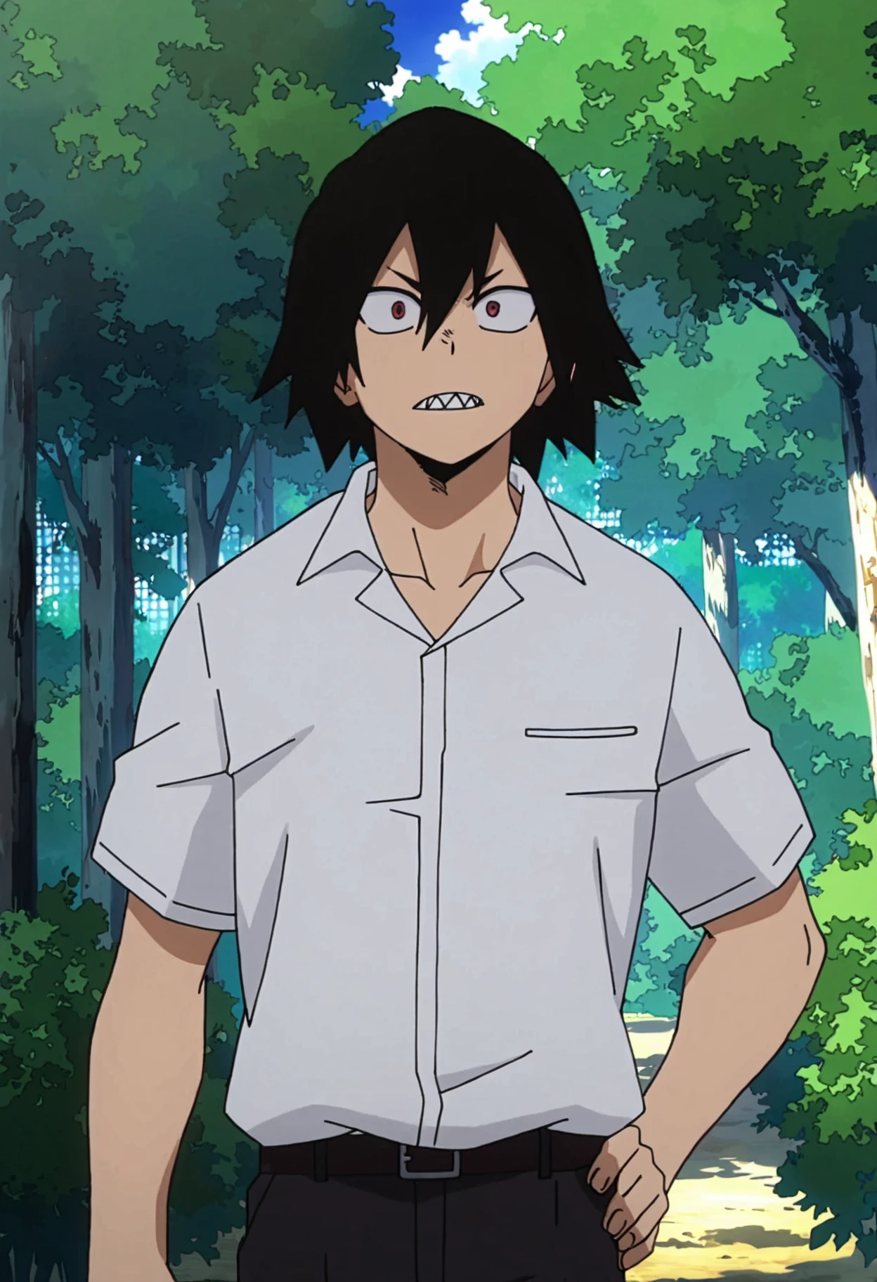 Eijiro Kirishima Spiky Red Hair