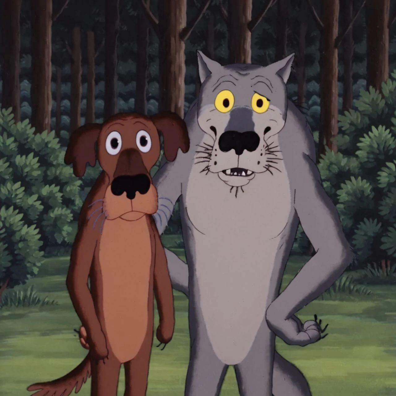 Dog and Wolf (There Once Was a Dog)/Пёс и Волк (Жил-был пёс) V1