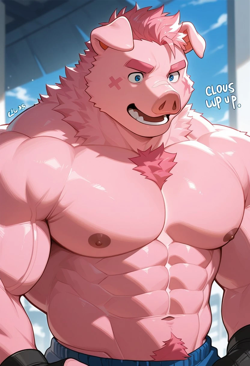 Ichiko tokuren characters pig pink v1.0