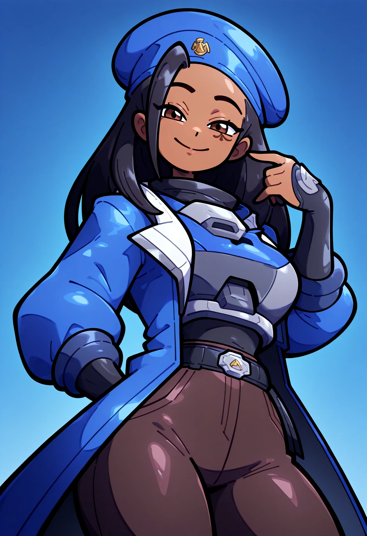 Captain Ana Amari - Overwatch [Illustrious] V1