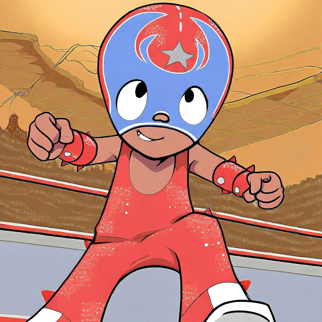 Mucha Lucha Characters V2 Mucha Lucha Characters V2