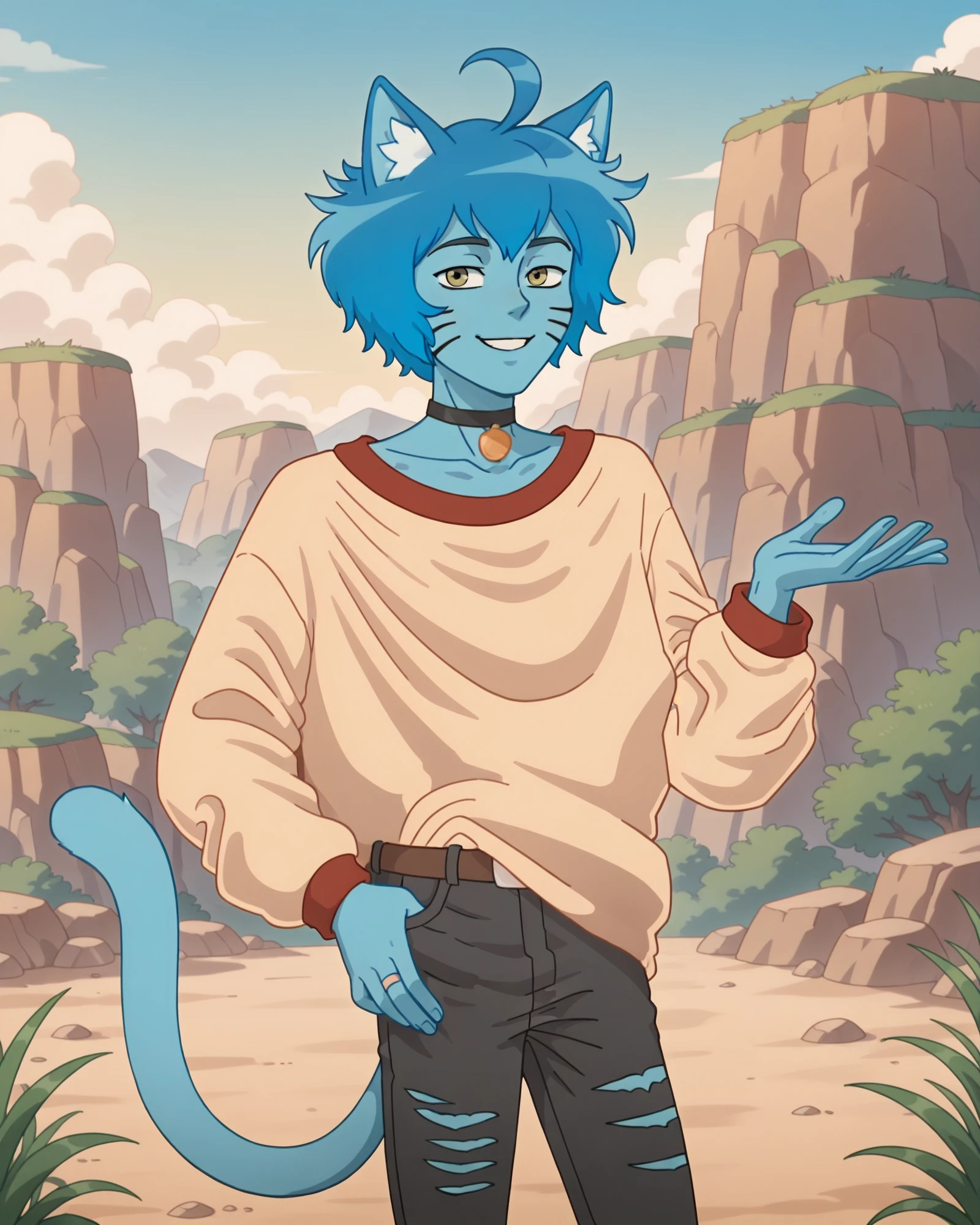 Gumball Watterson catboy | ILLustrious v1.0