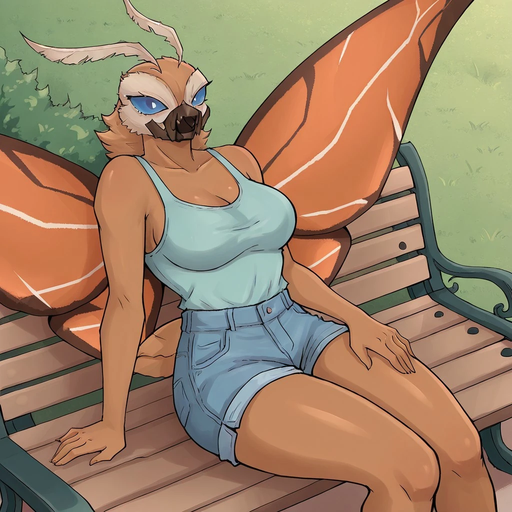 Mothra [sexy/anthro] Pony