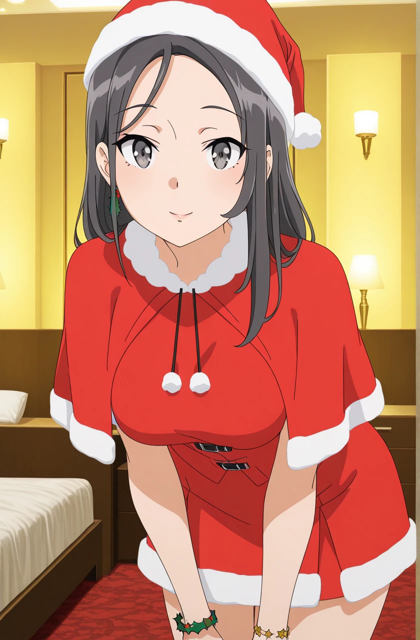 Miniskirt Santa (ミニスカサンタ) / Nene Iwamizawa (岩見沢 寧々) - Aobuta: Rascal Does Not Dream of Bunny Girl Senpai (青春ブタ野郎はバニーガール先輩の夢を見ない) anime s2