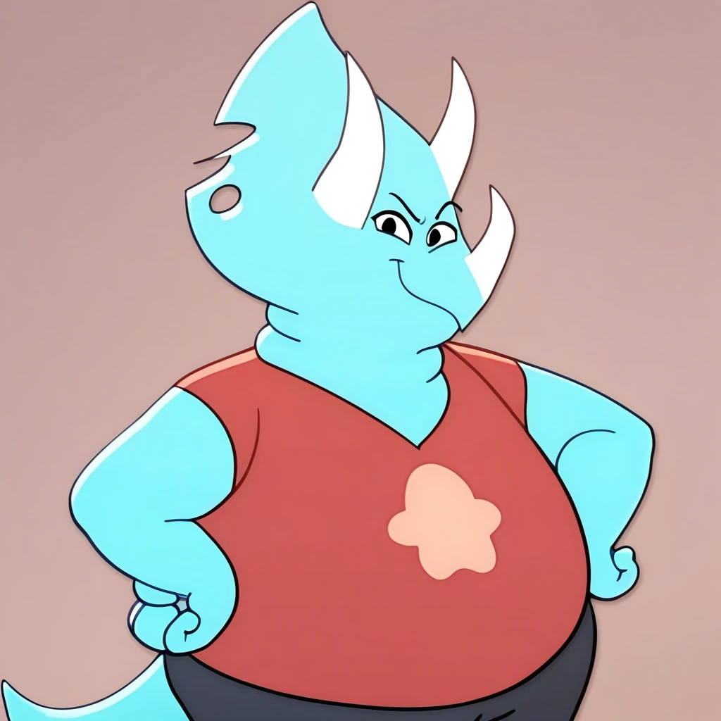 Dino Nerd / Blue Triceratops (Blinkomania) for PONY V1