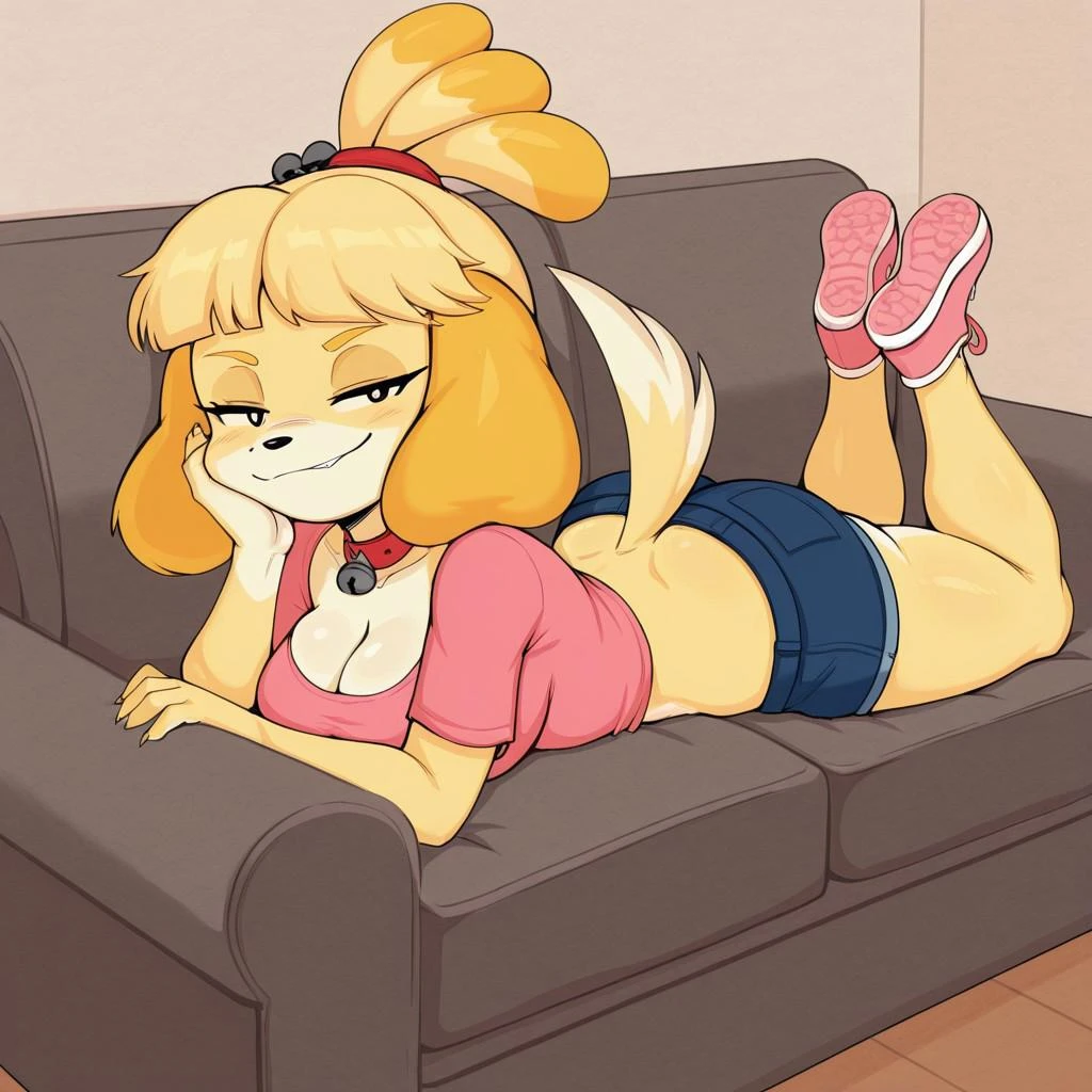 Isabelle (Purple yoshi draws style) V1
