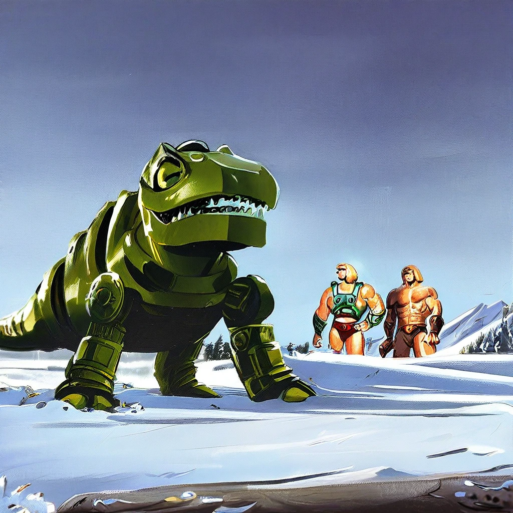 Masters of the Universe Painting/Package Style (80s) V1