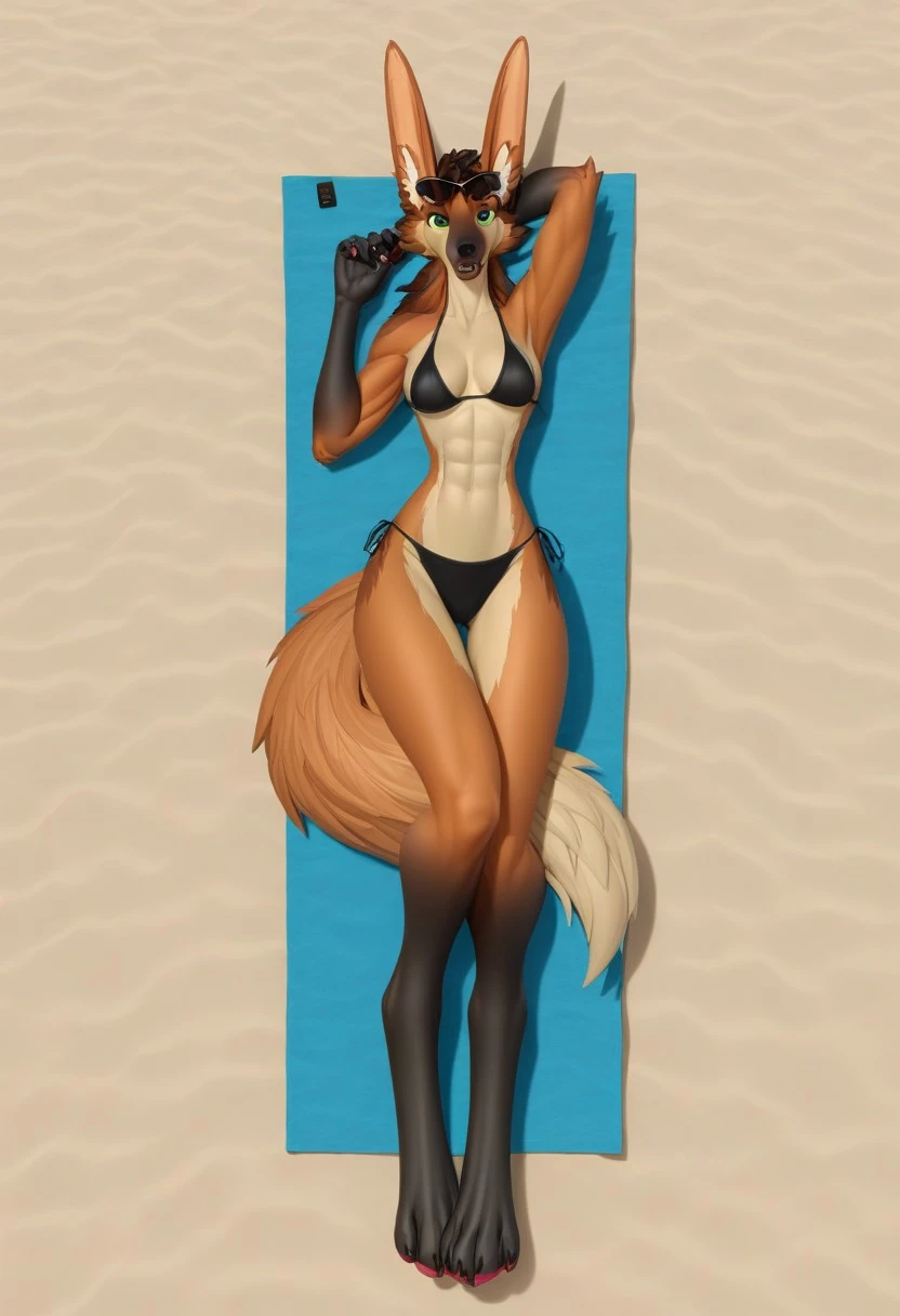Athena the maned wolf (Pony) V1