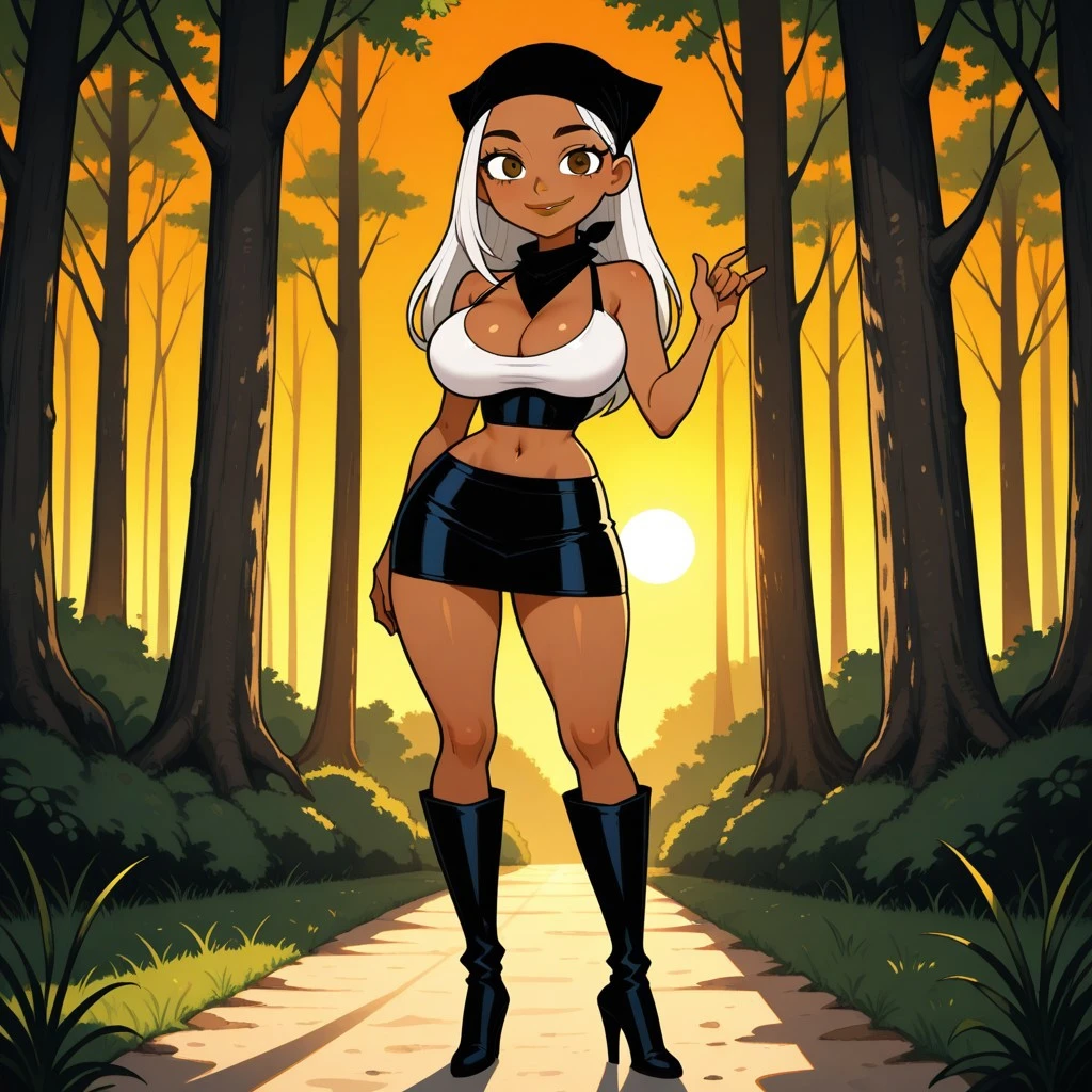 Black Lindsay (Total Drama OC) Illustrious