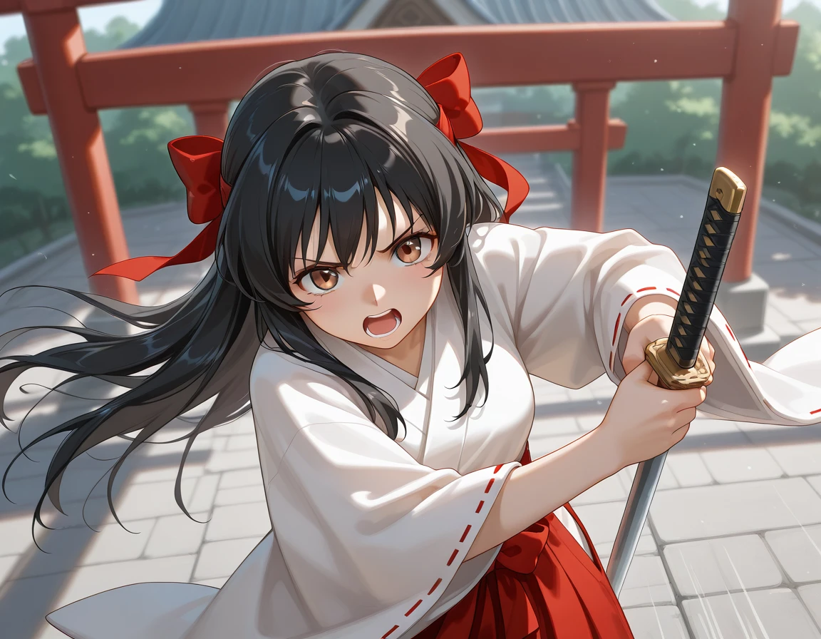 飛鳥ちとせ / 山本小夜子 (戦巫女 -Vestal virgin-) / Asuka Chitose / Yamamoto Sayoko (Ikusa Miko: Vestal Virgin) V1