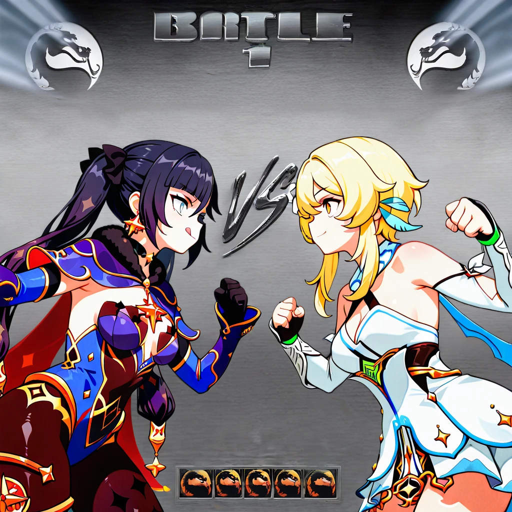 Versus Screen - Mortal Kombat Style V1