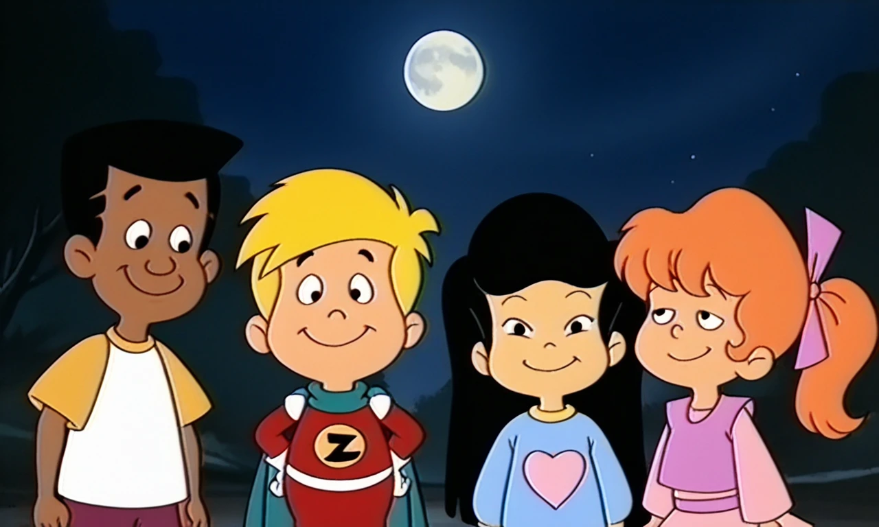 Nick, Rosie, Carter and Keiko (Midnight Patrol: Adventures in the Dream Zone) V1