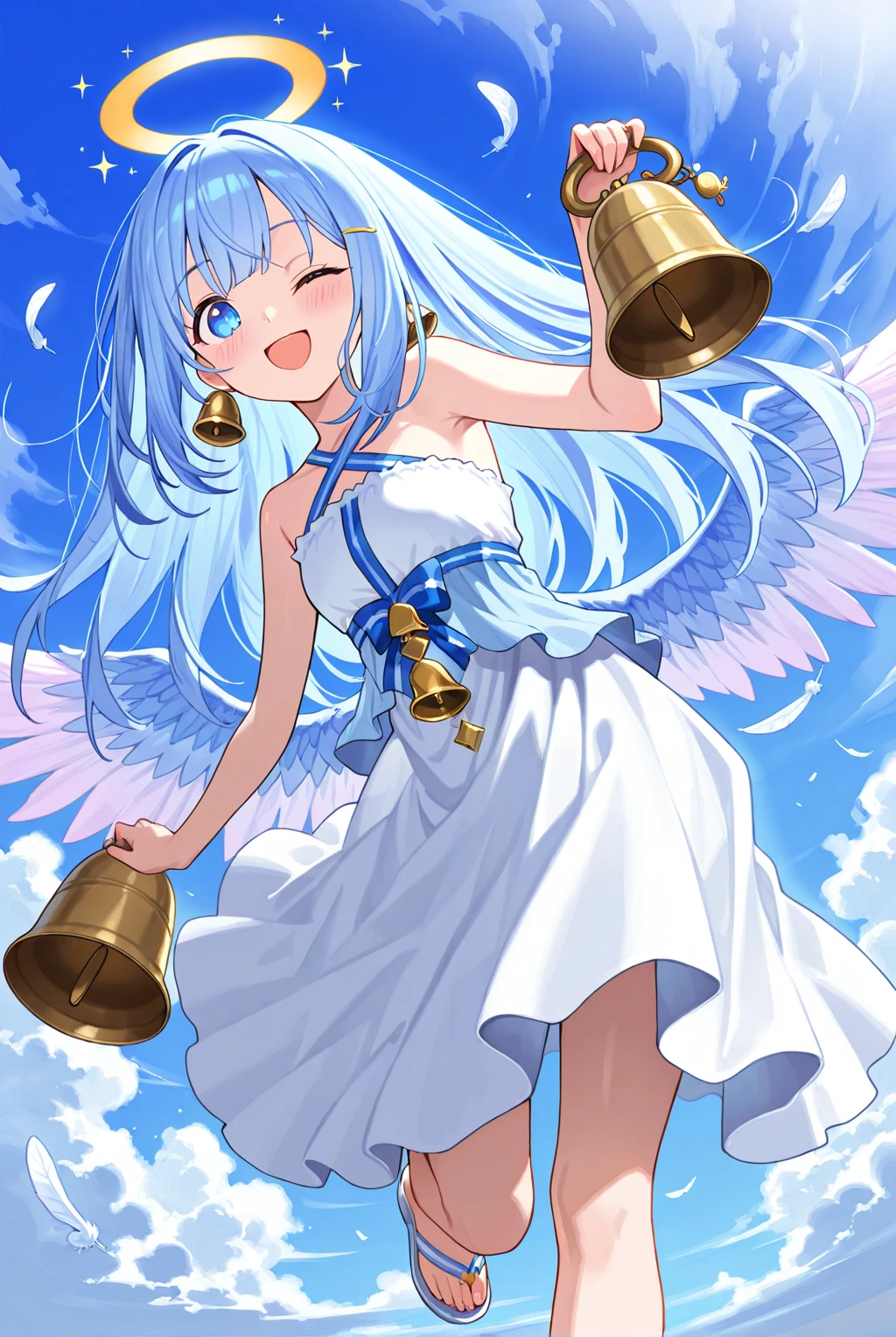 Leah, Bellringer Angel / ベルエンジェル・リア （ Shadowverse , Rage of bahamut  / シャドウバース、神撃のバハムート） ( IL ) v1.0
