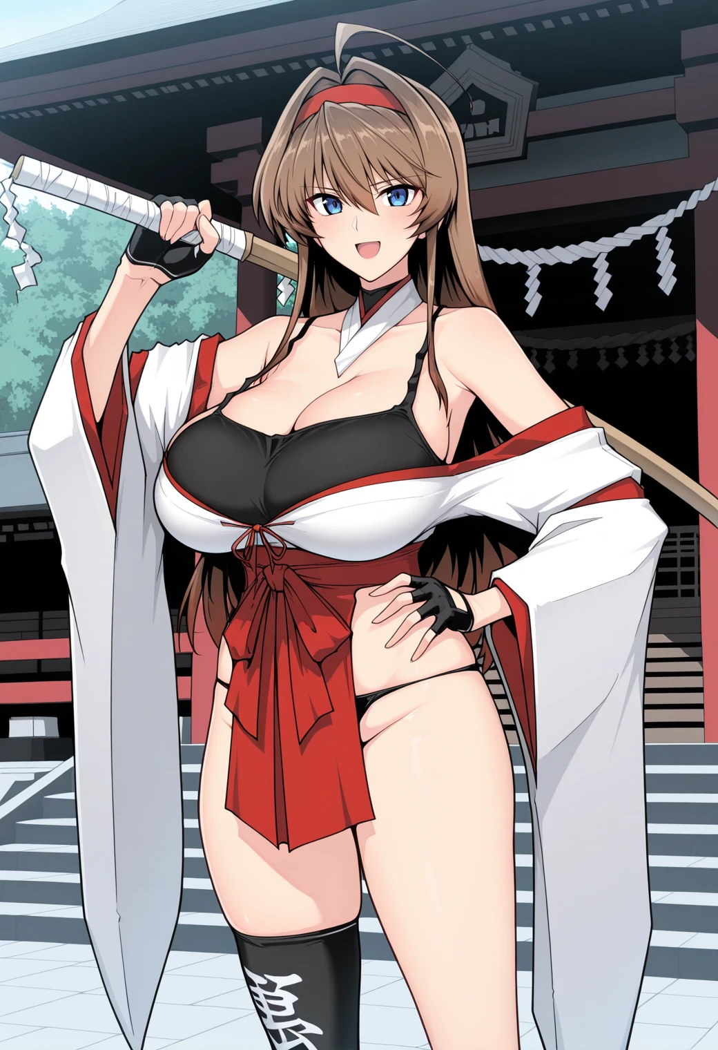 Kenzaki Karin 劍崎火鈴 [Hama no Miko Ingoku ni Otsu] v1.0