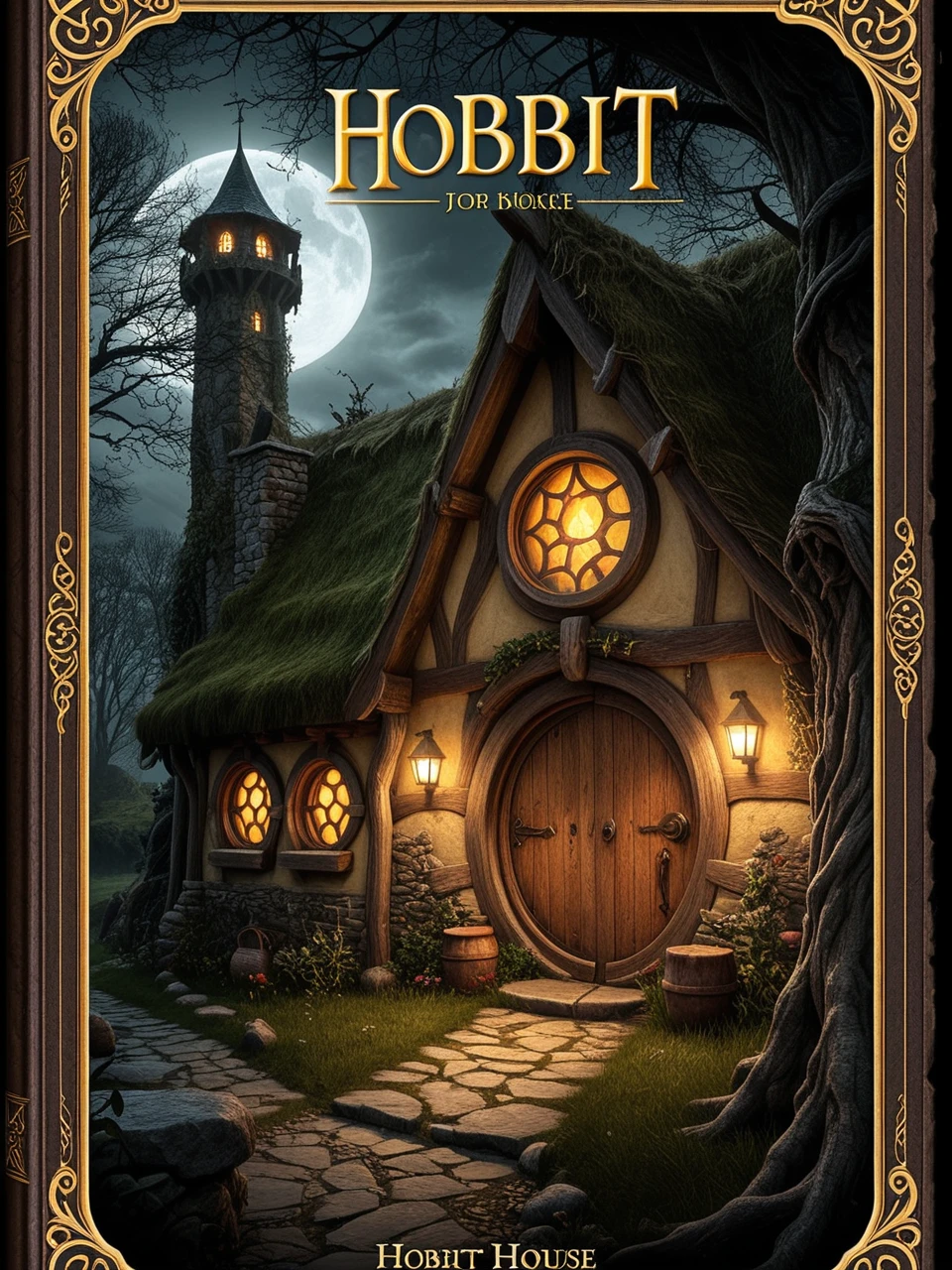 Book Cover - Horror / Fantasy Novel SDXL