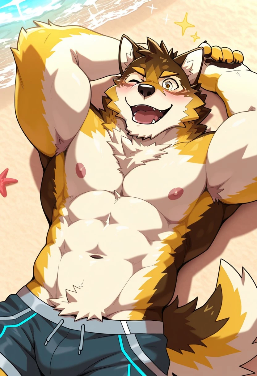 Barrel characters dog boy ( wolf boy) v1.0
