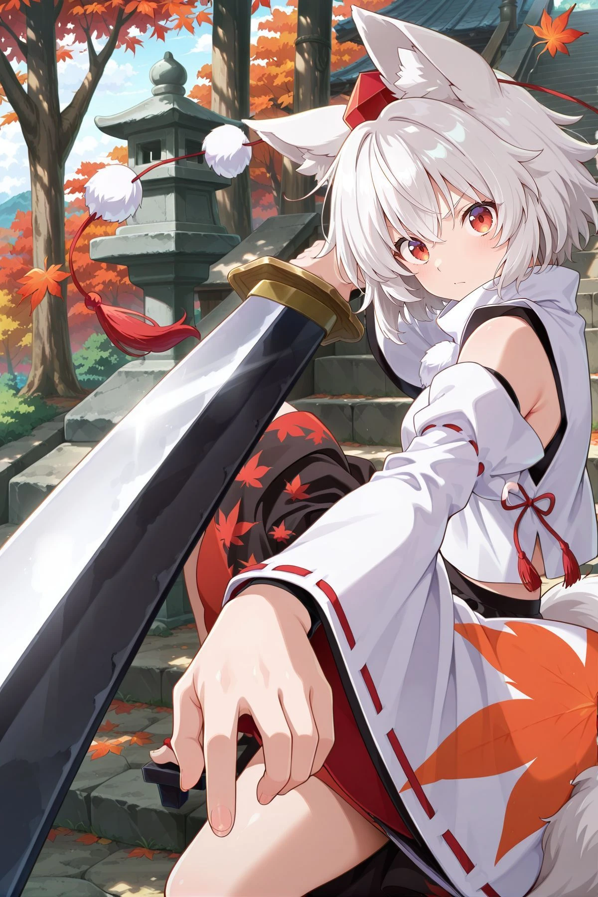Momiji Inubashiri (Touhou Project) - 犬走椛 (東方) Illustrious V2
