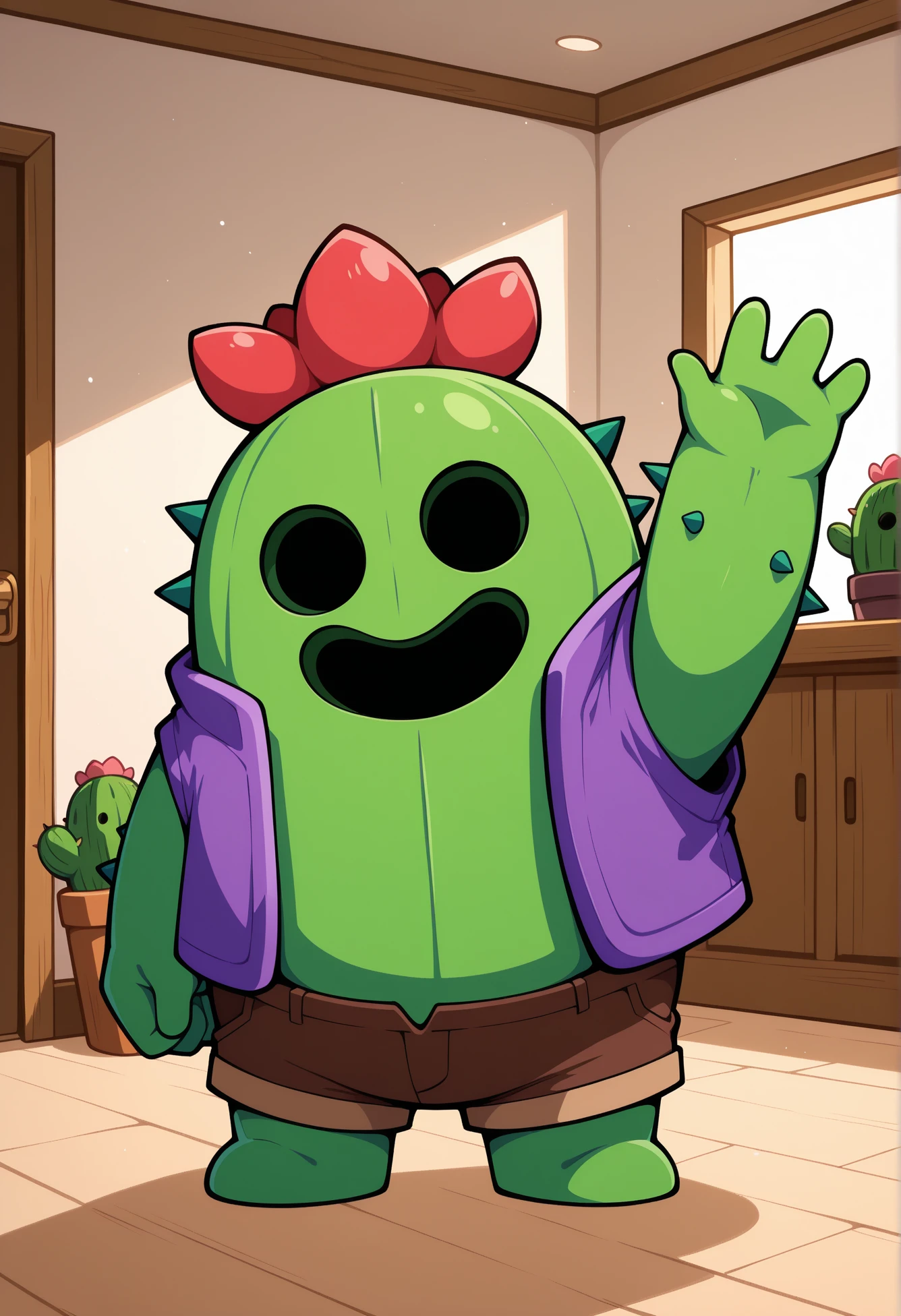 Spike | Brawl Stars | IllustriousXL v1.0 	Illustrious