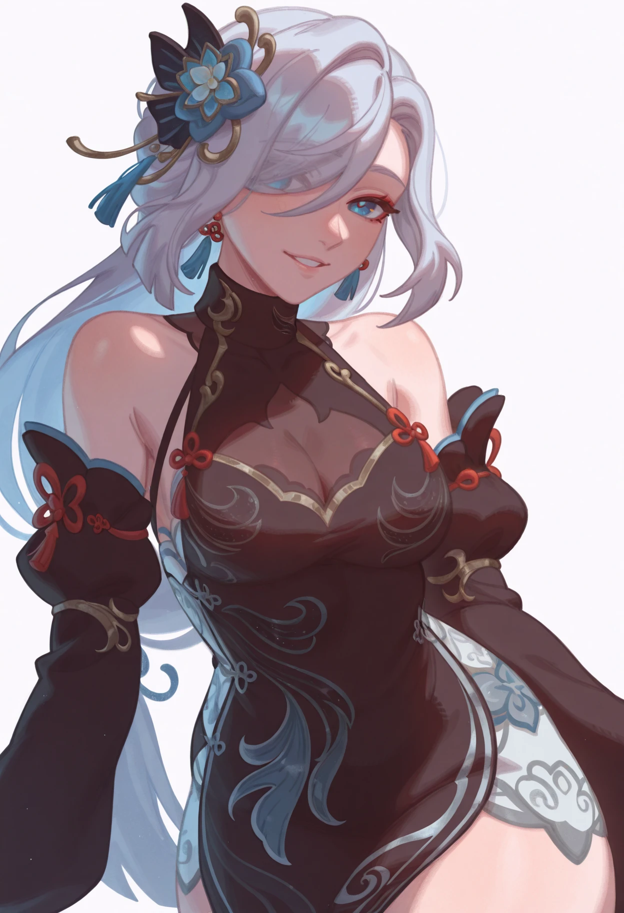 Shenhe (Genshin Impact) [Illustrious] Character Lora Frostflower Dew v1