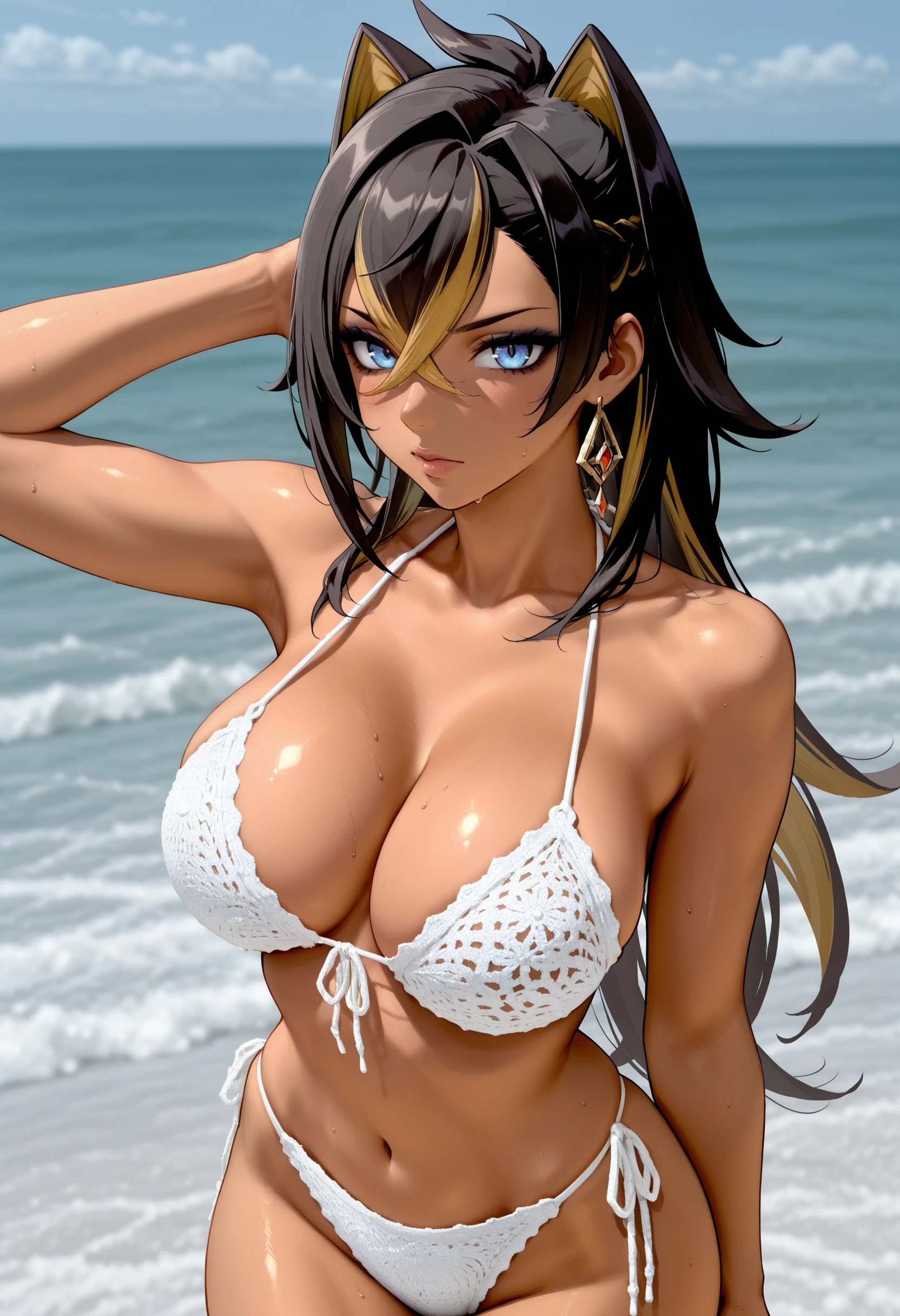 Crochet Bikini illust