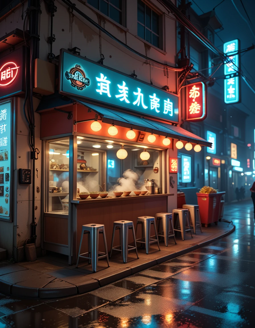 cyberpunk street ramen pony v1.0