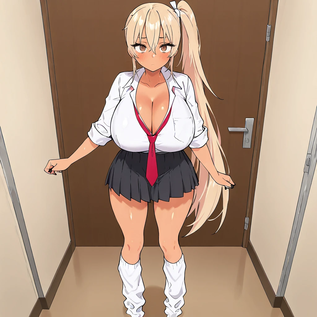 I'm a male high school student, but I'm Gyaru TS gyaru ts