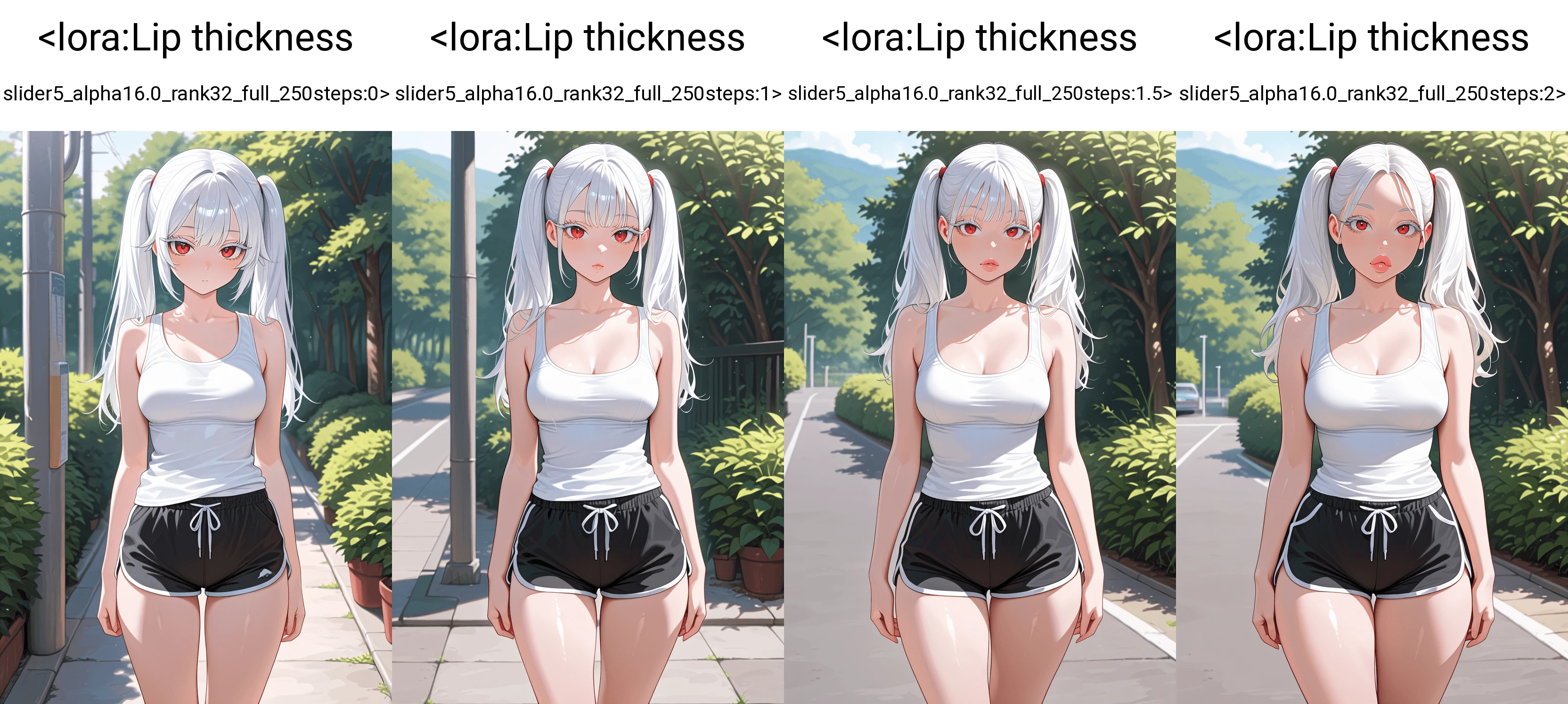 Lip Thickness Slider - [Illustrious XL] IXL v1.0