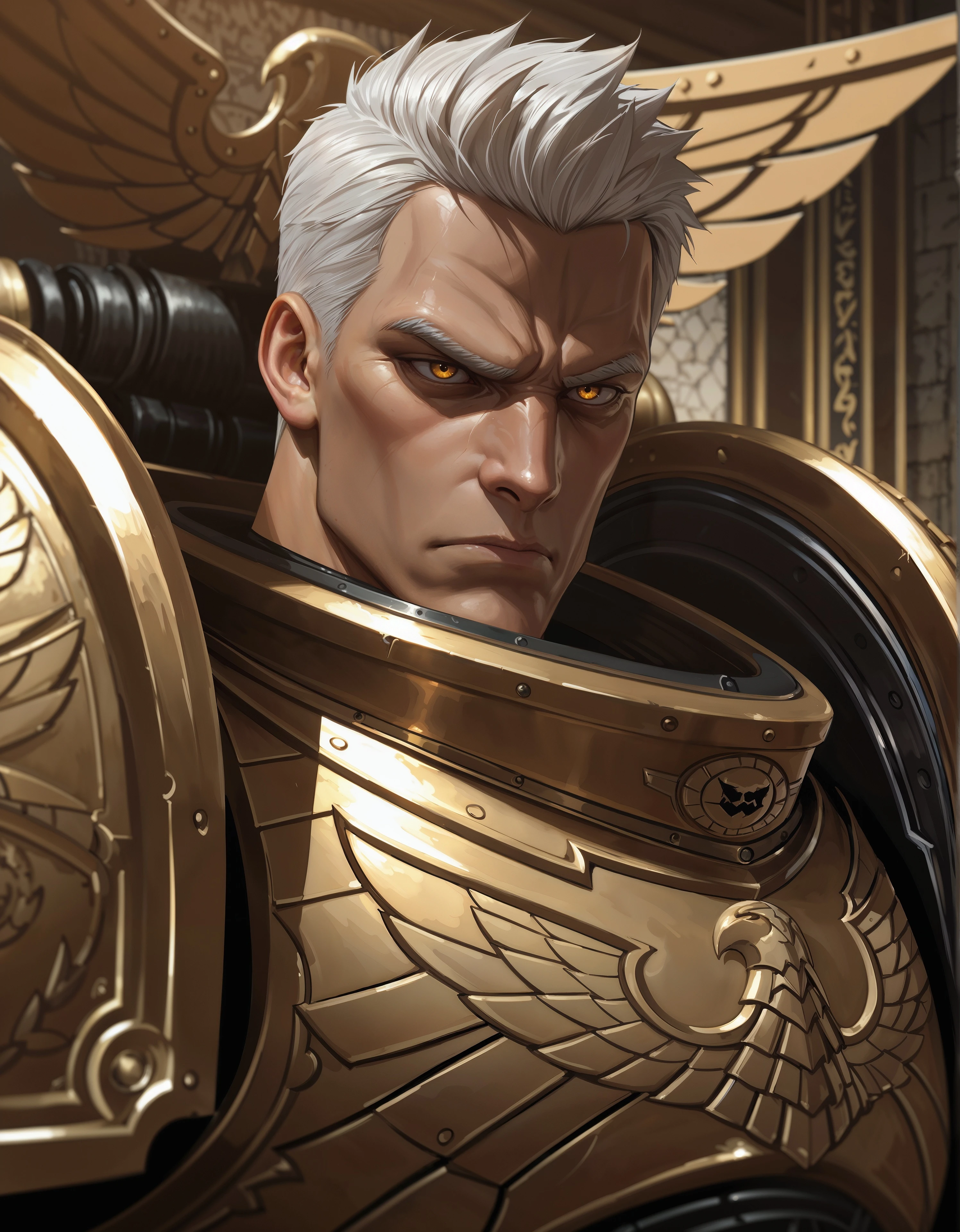 Rogal Dorn Warhammer 40K | illustrious v1.0