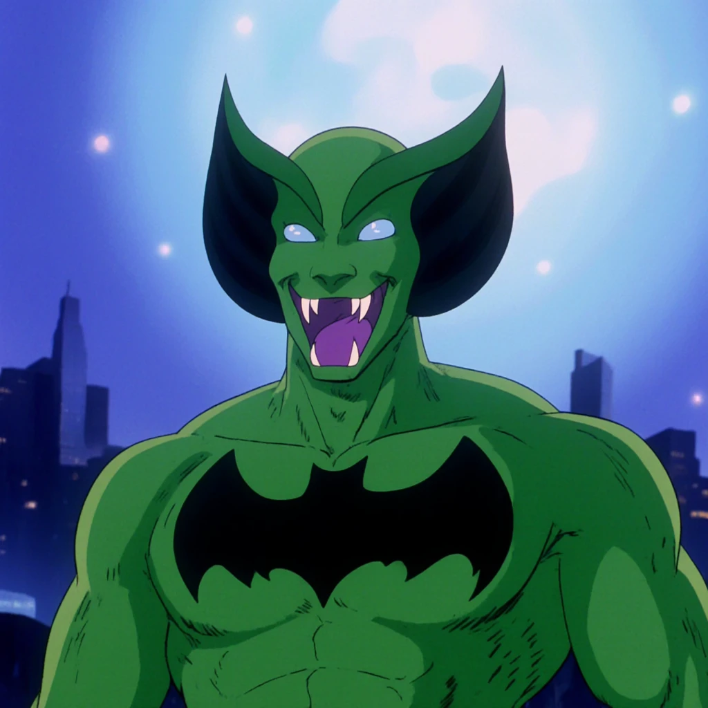 Kyuketsu-Kamen The Bat "Uomo Tigre" character from (manga series) F1D