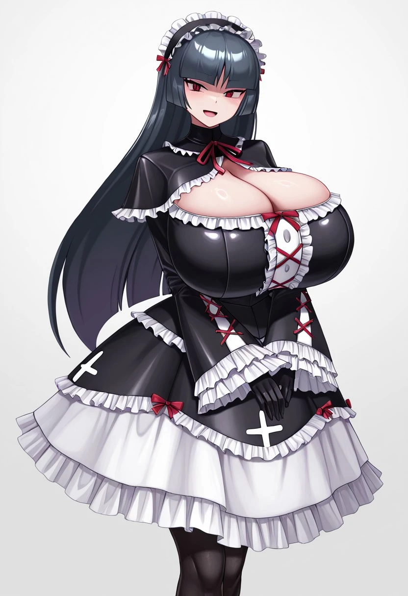 Blind Gothic Kichi Azusa Costume - Action Taimanin Illustrious