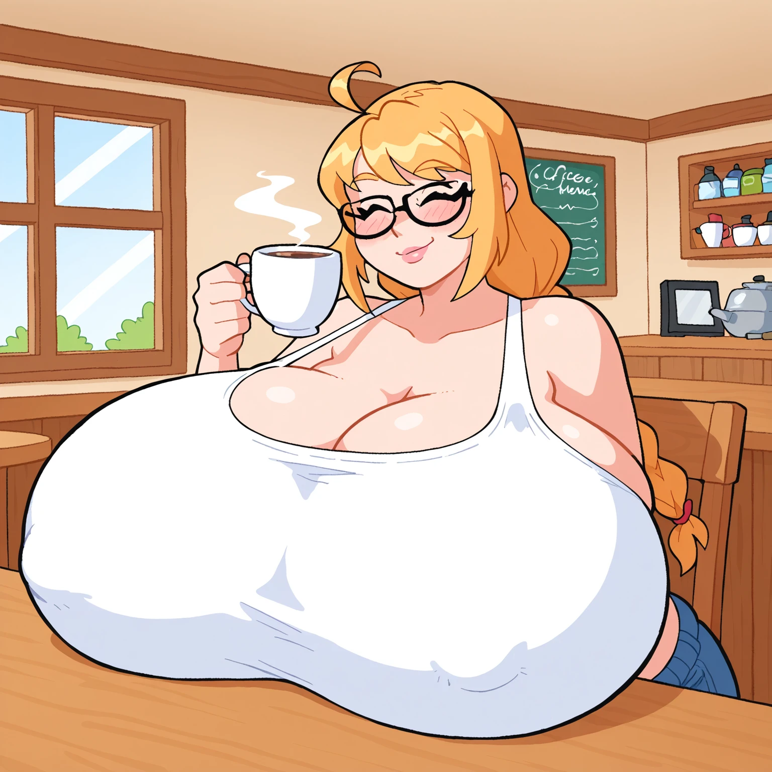 Woot Art Hard Shading Oekaki Style TI Embeddings woot-style-06