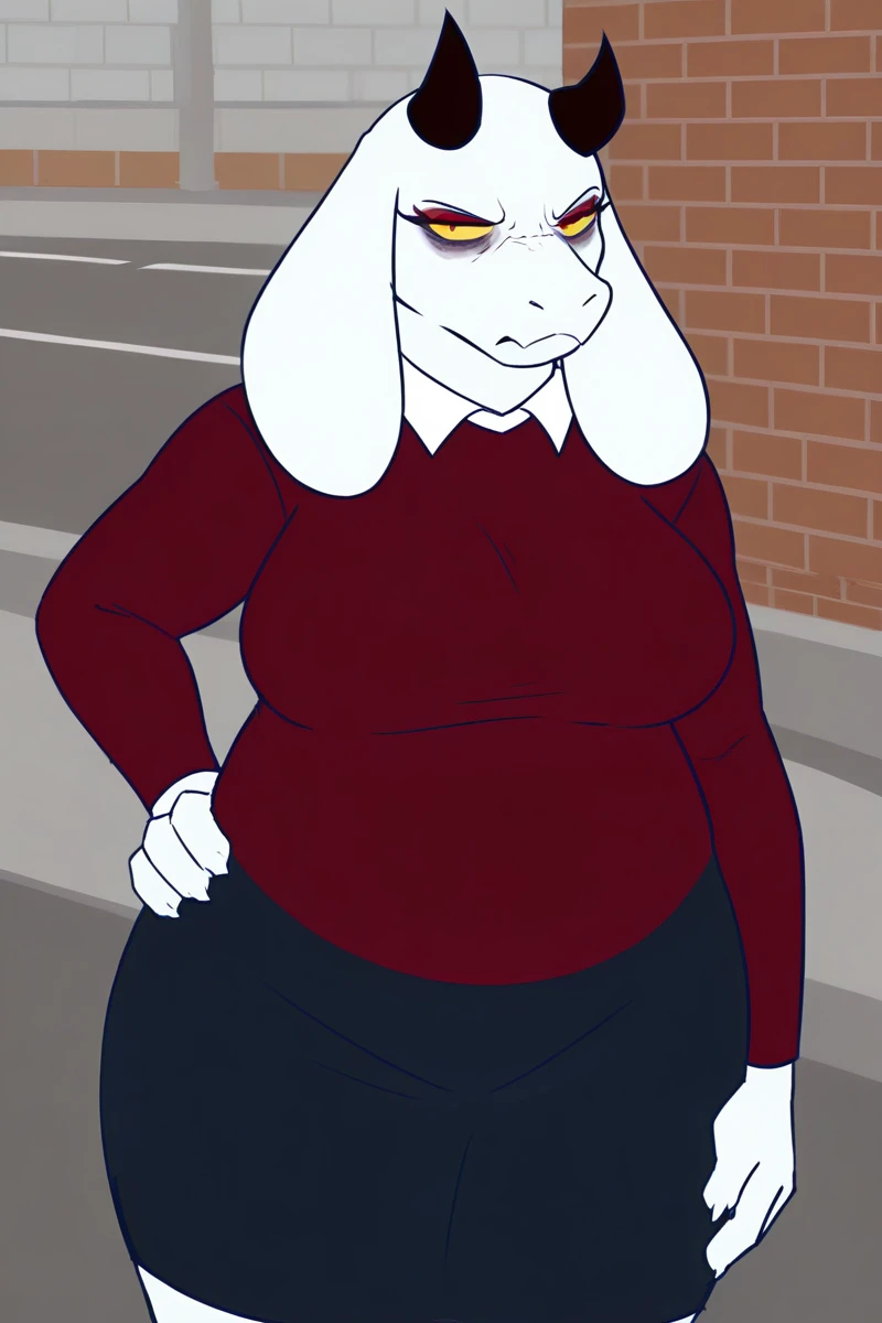 Toriel (thelightsmen style) - Underfell - Illustirous v1.0