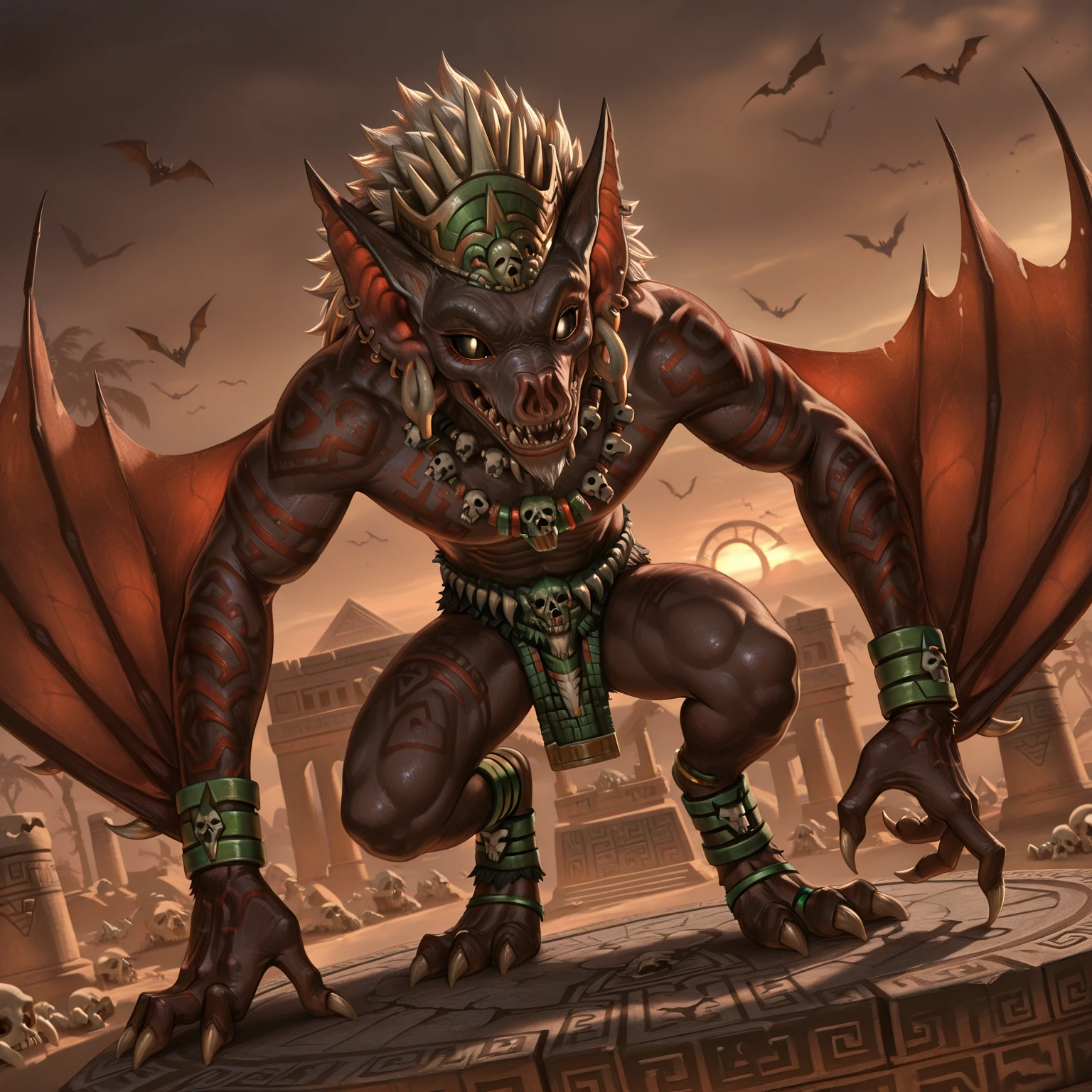 Camazotz (Smite) V1 Illustrious