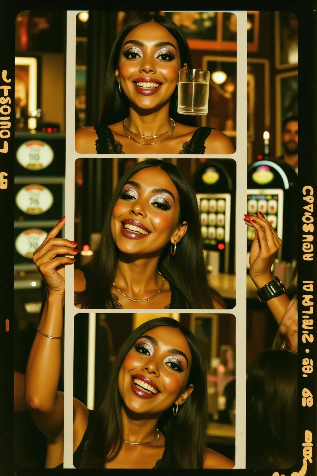 Cheap Photobooth Strip Style Snapshot FLUX